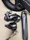 Shimano Ultegra Di2 2x11 upgrade set s wattmetrem