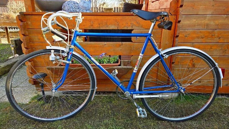 Staré silniční kolo Eska 1980 originál původní TOP stav.