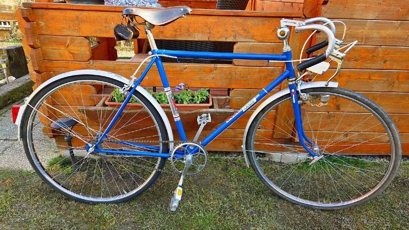 Staré silniční kolo Eska 1980 originál původní TOP stav.