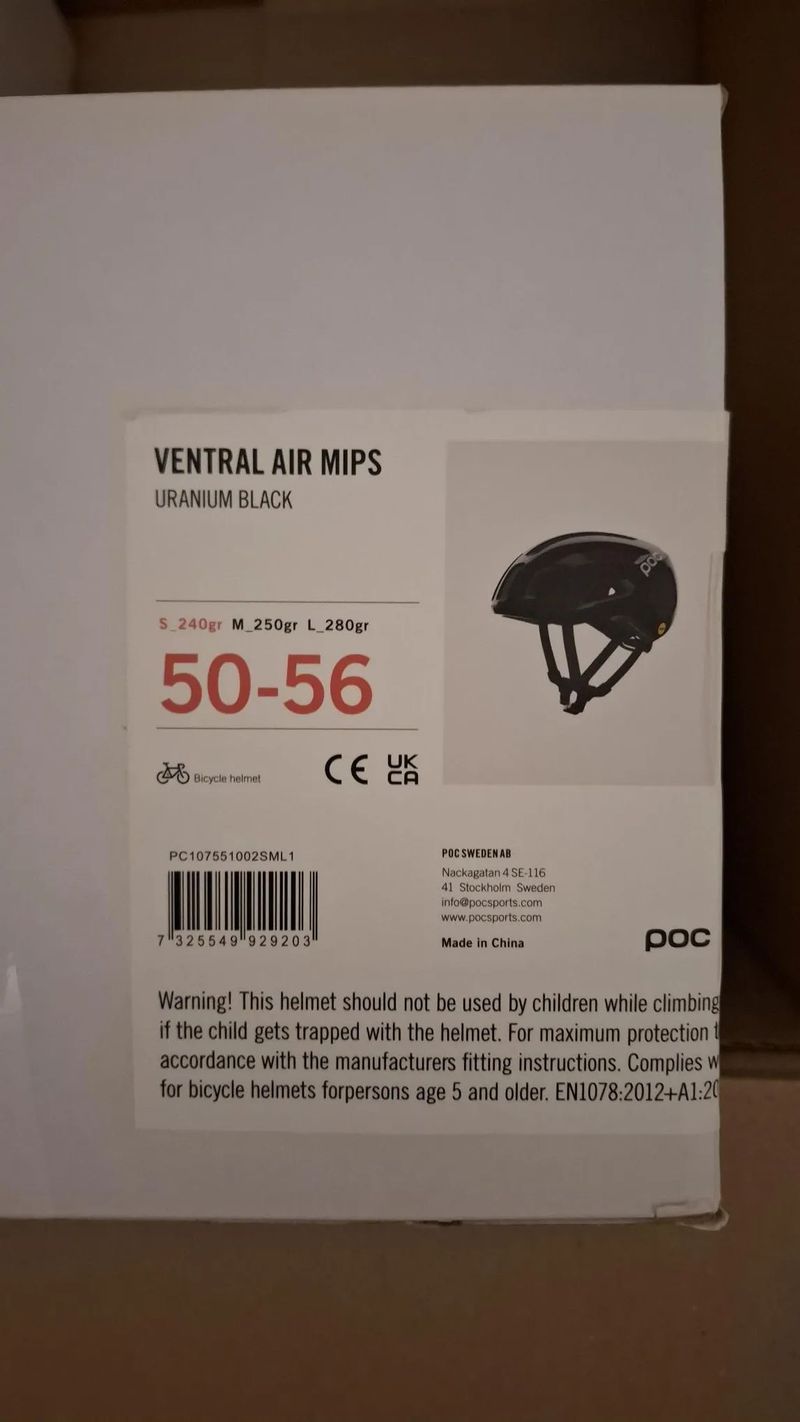 POC Ventral Air MIPS - S (50-56)