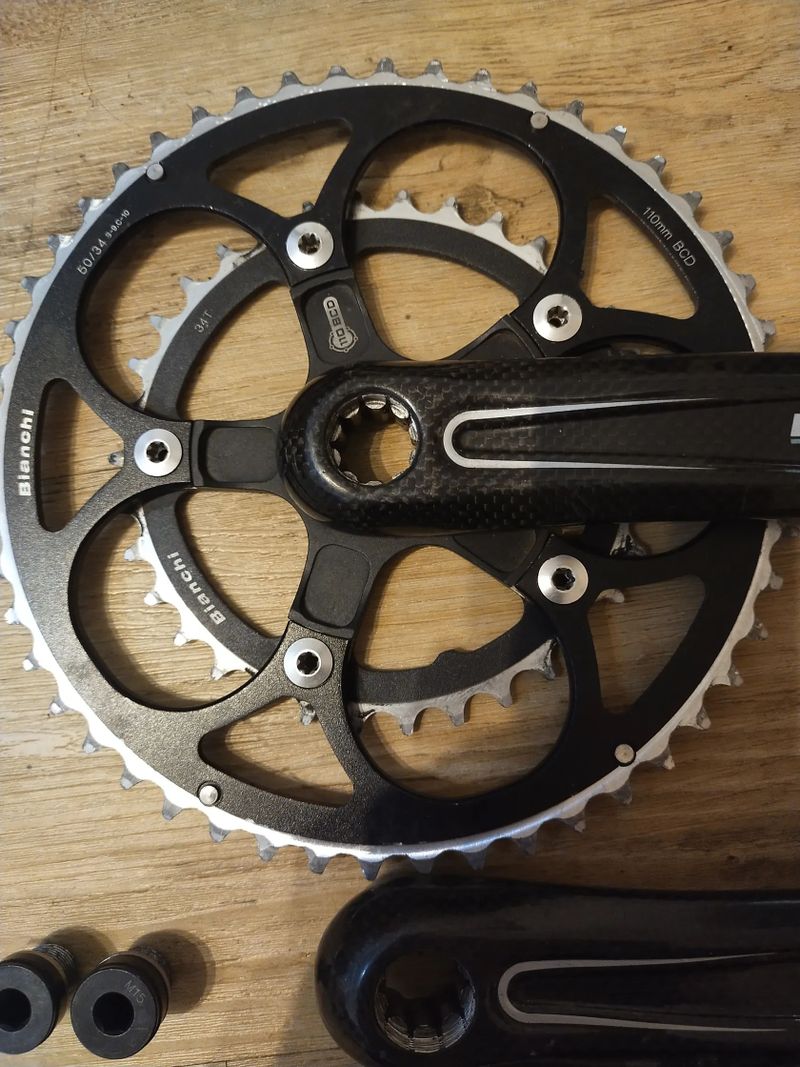 Karbonové kliky Bianchi