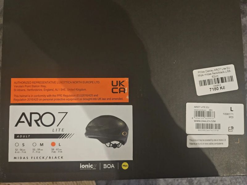 Oakley ARO7 Lite EU Mips midas fleck/black L 2025