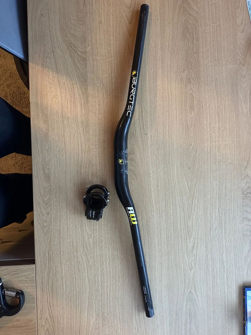 Burgtec Carbon enduro 30+burgtec mk2