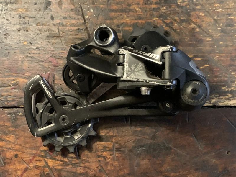 přehazovačka+razení Sram GX