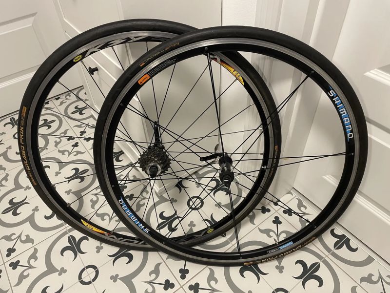 Mavic ksyrium + shimano WH R540