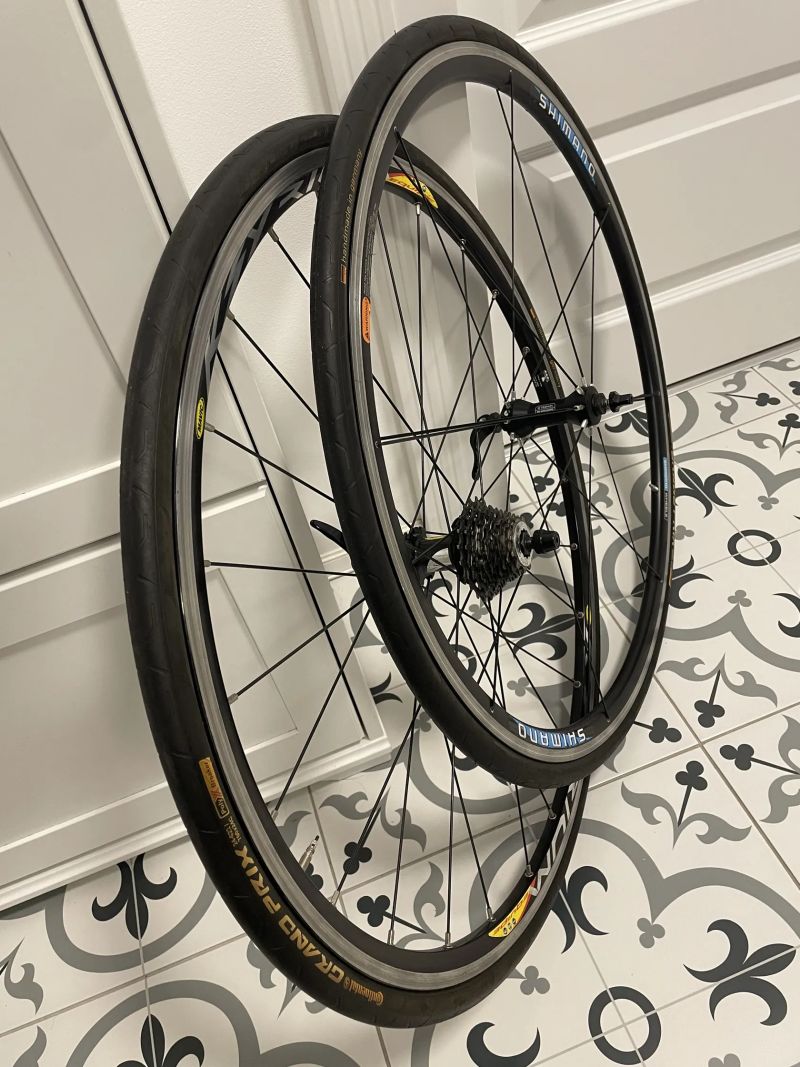 Mavic ksyrium + shimano WH R540