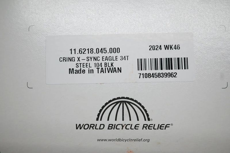 Převodník MTB X-Sync Eagle 34z/104mm Steel 12speed black 11.6218.045.000 Nový