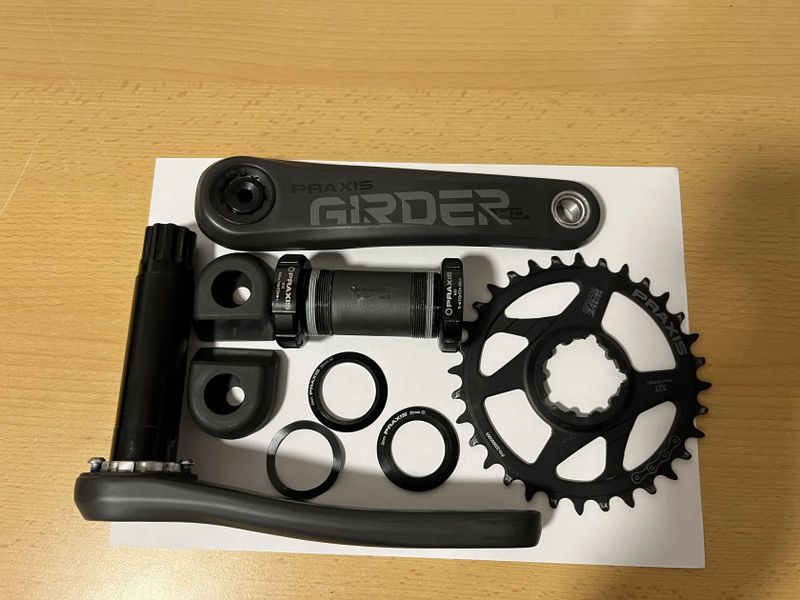 Praxis Girder HD Gen2 170mm 32t + BSA Praxis