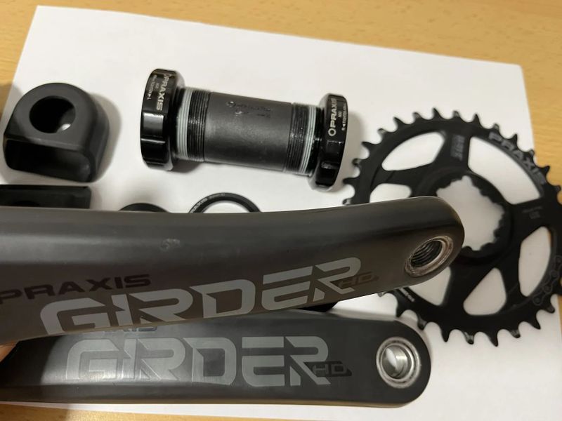 Praxis Girder HD Gen2 170mm 32t + BSA Praxis