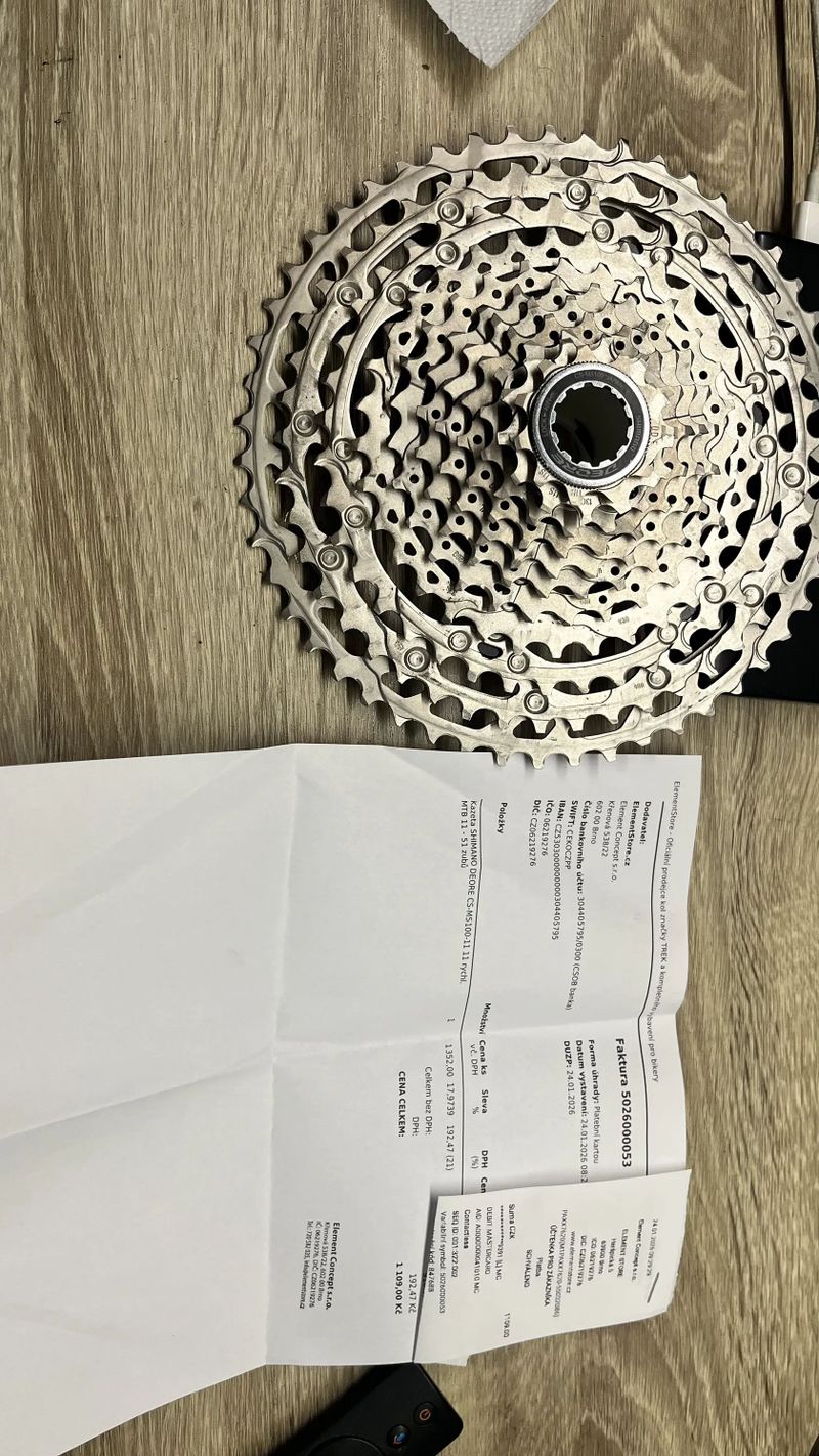 Nová kazeta Shimano Deore 11sp 11/51 HG 