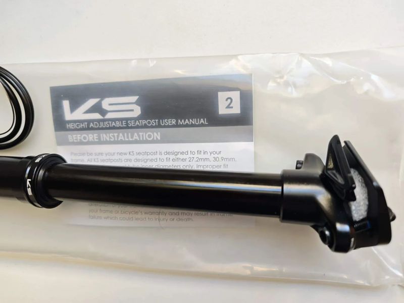 KIND SHOCK RAGE-i teleskopická sedlovka 31.6mm, 150mm, nová