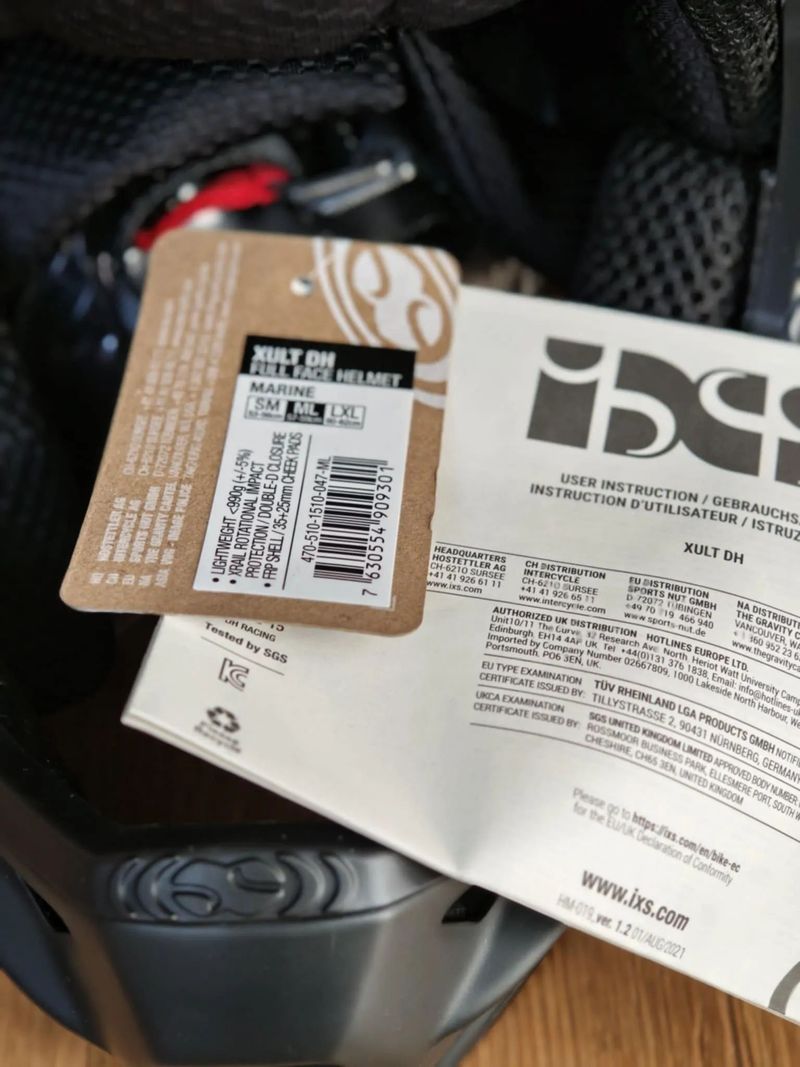 IXS XULT DH fullface integrala prilba, nová