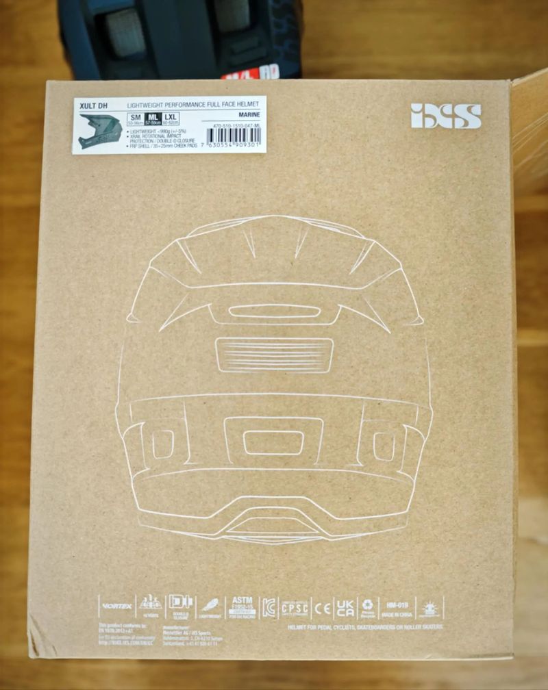 IXS XULT DH fullface integrala prilba, nová