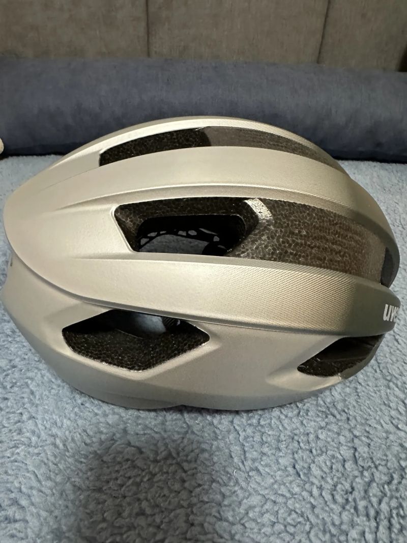 helma UVEX RISE CC TOCSEN, IRISH GREEN - SILVER MAT