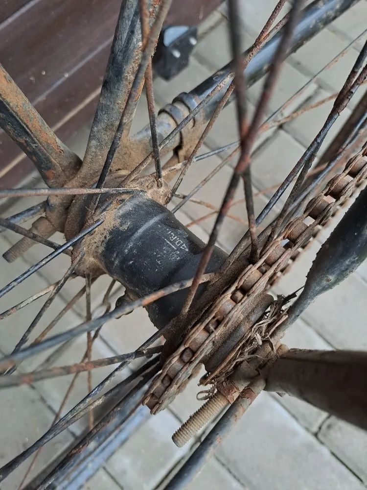 Historické dámské kolo Elfa