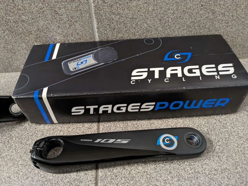 Kliky Shimano 105 R7100 50-34 165mm + Wattmetr Stages