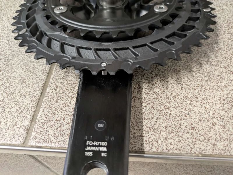 Kliky Shimano 105 R7100 50-34 165mm + Wattmetr Stages