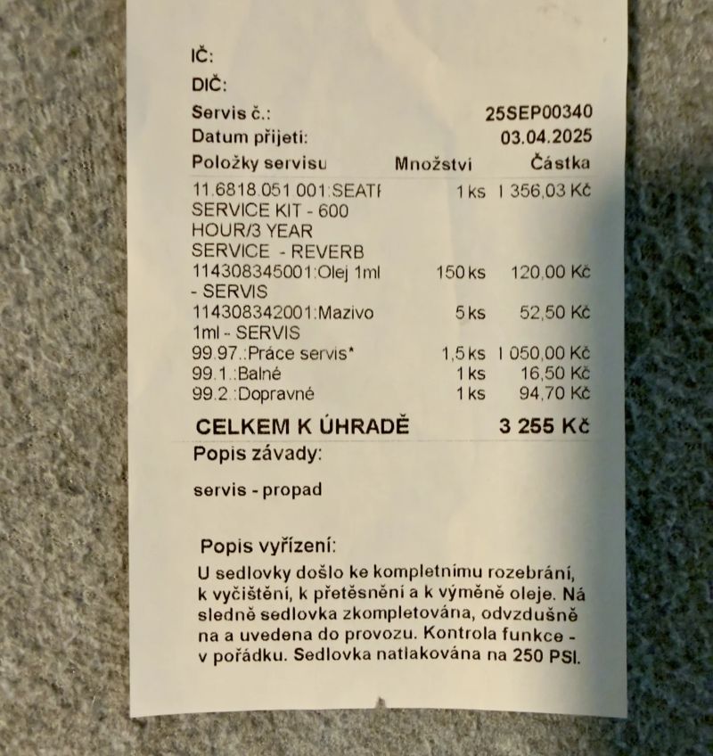 Rock Shox Reverb AXS 31,6 / 125mm