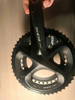 Převodníky Shimano 105 170mm 50/34 (4iiii)