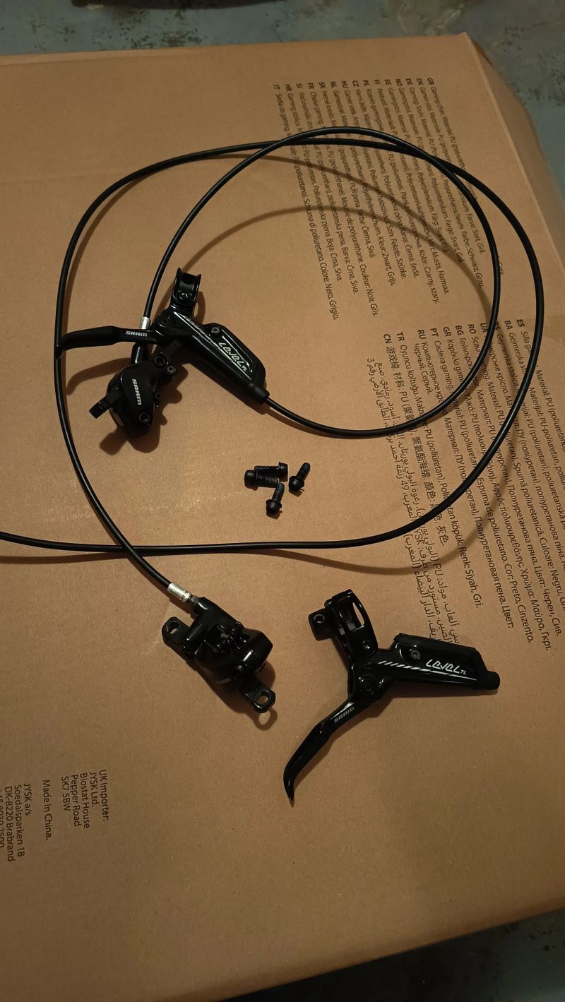 Nová sada Sram Level TL - přední i zadní