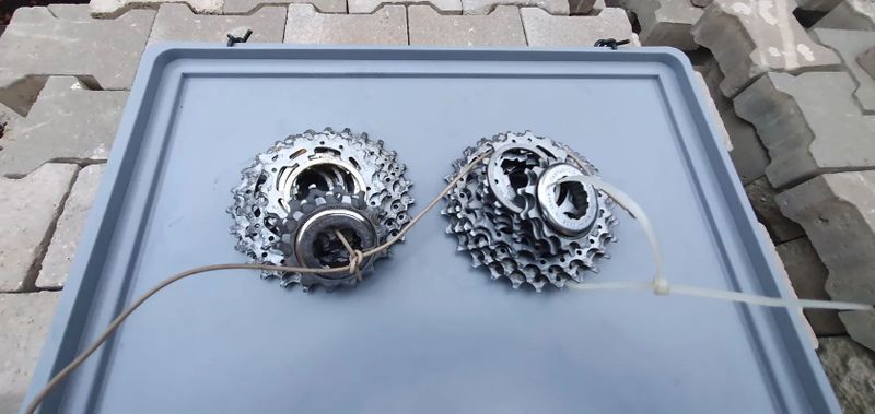Campagnolo 11s - kazeta, ořech, misky