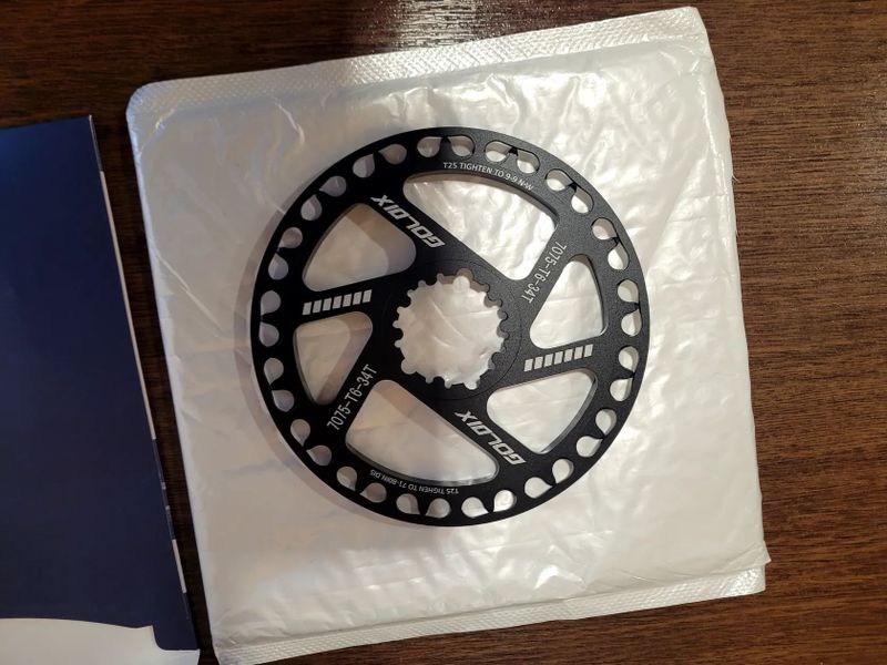 Převodník na dětské kliky Goldix 34 zubů 