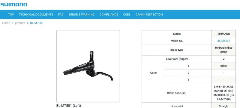 NOVÉ Shimano brzdový set BL- MT501 + BR - MT500