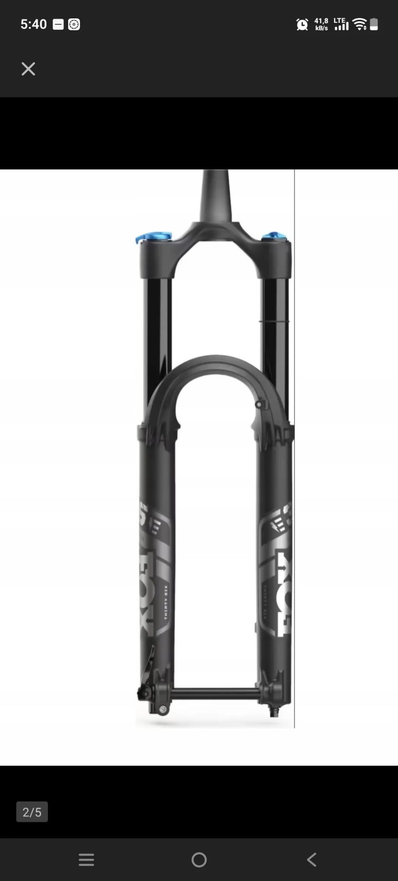 Tlumič Fox 36Float E-Opti Perfor 29''Grip 