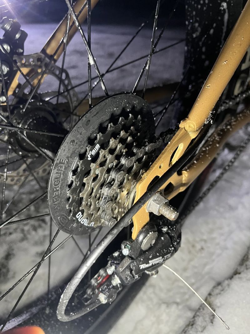 Fatbike Helliot - tlusté kolo / široké pláště - Zlatý