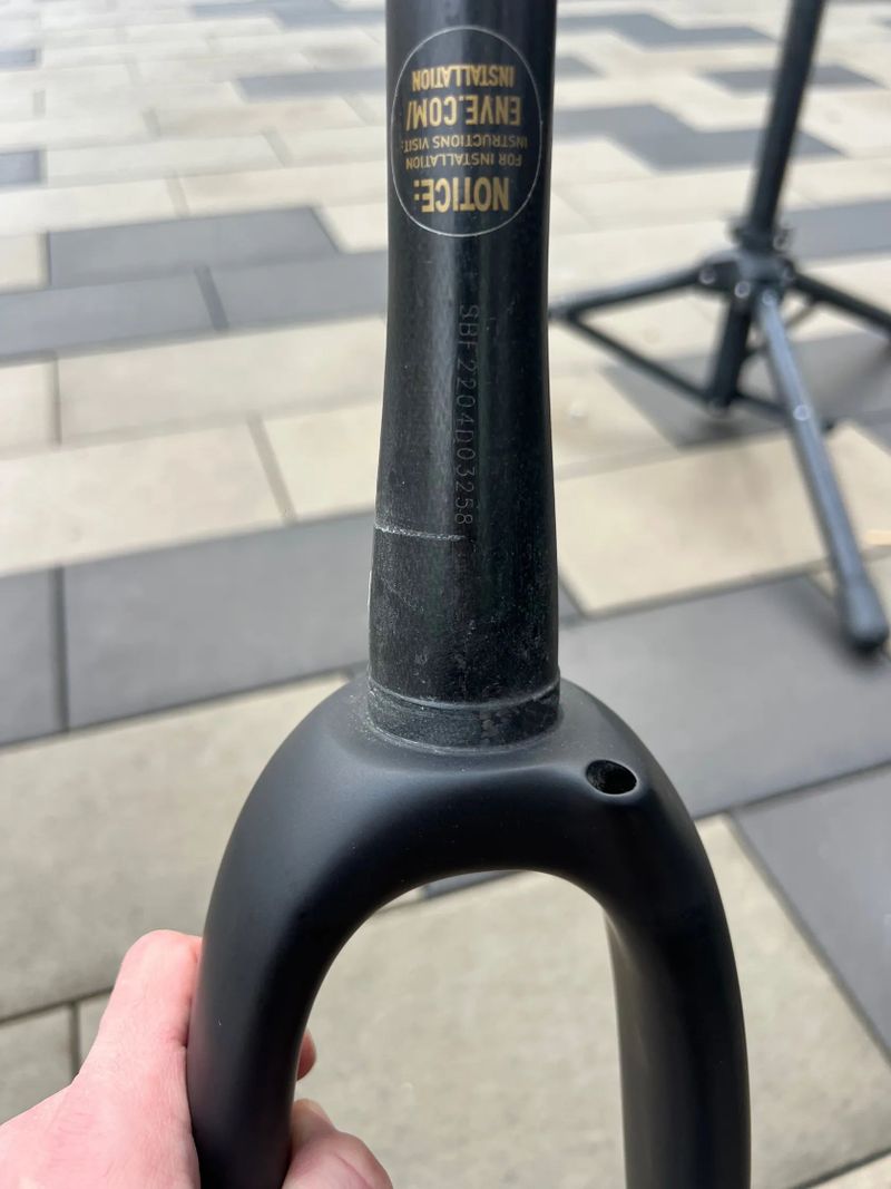 ENVE Gravel vidlice - skoro nová 