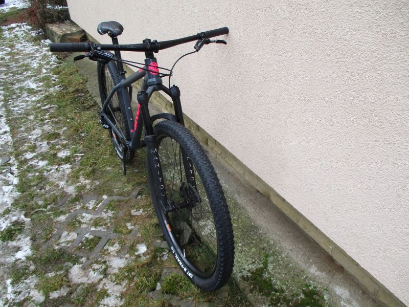 Nové lehké 29" kolo RB CR 17", vidlice Manitou Machete air, Sram NX/SX 1x12, BOOST pevné osy