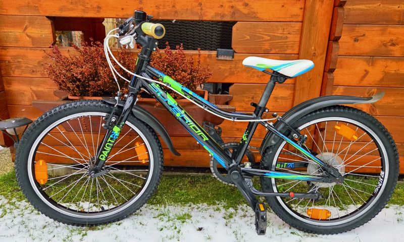 Dětské kolo 20" Superior Paint 4-9let postava 100-135cm po servisu 