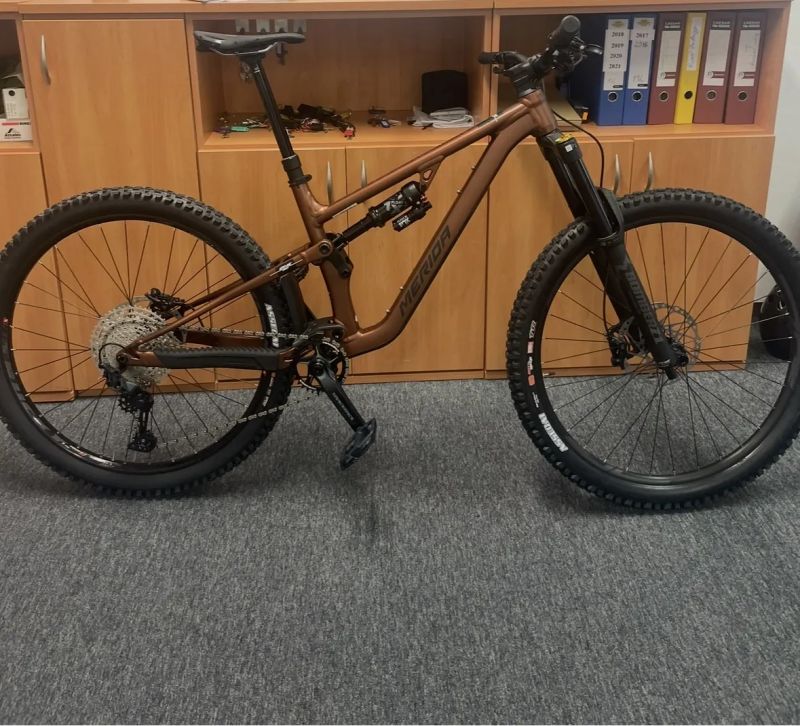 Merida ONE-SIXTY – enduro kolo, koupeno 2024, málo jeté