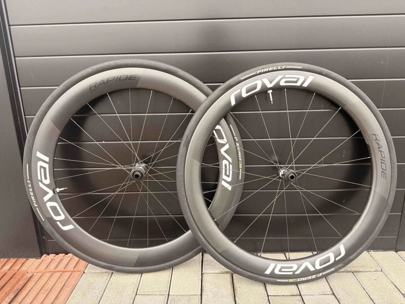 Karbonová zapletená kola Roval Rapide CL II - 1590g!