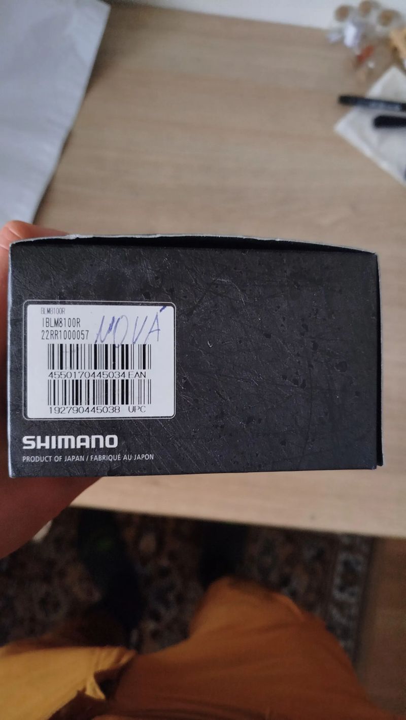 Prodám Novou Brzdovou Páku Shimano XT-8100 (práva)
