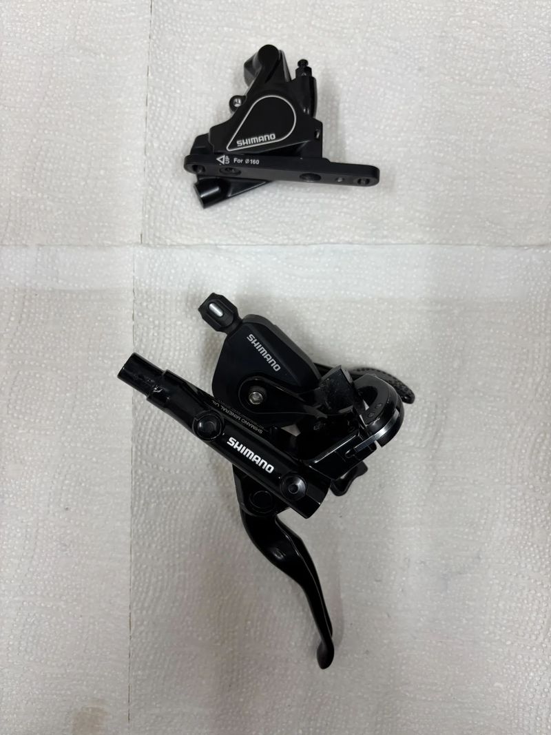 Shimano hydraulické páky-třmeny 