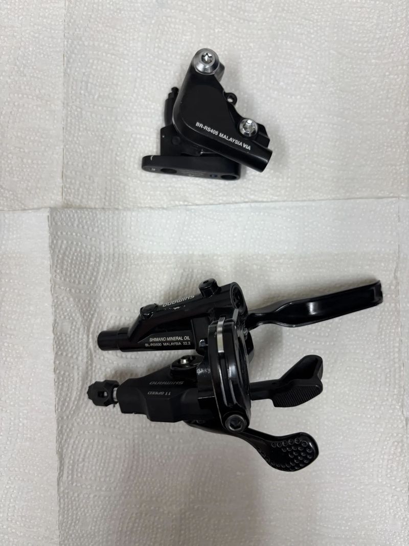 Shimano hydraulické páky-třmeny 