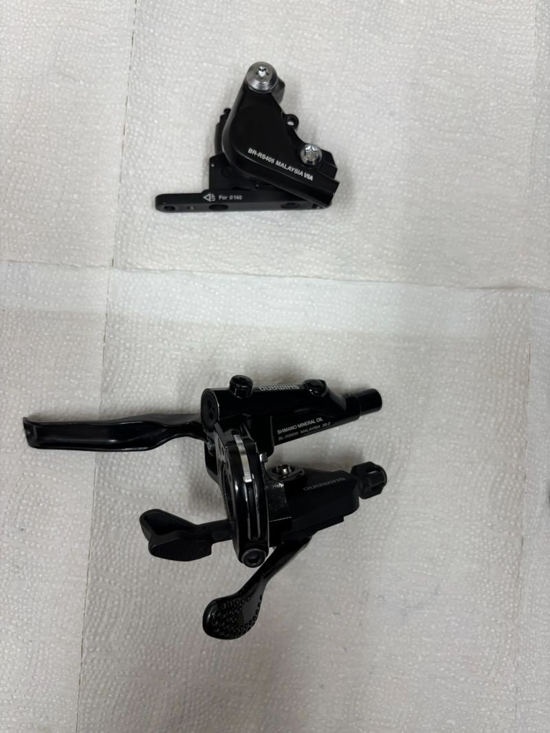 Shimano hydraulické páky-třmeny 