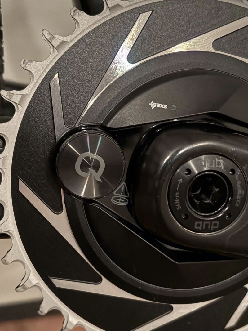 SRAM QUARQ PM SPIDER THREADED MOUNT AXS D1 + převodník 36 a 38z