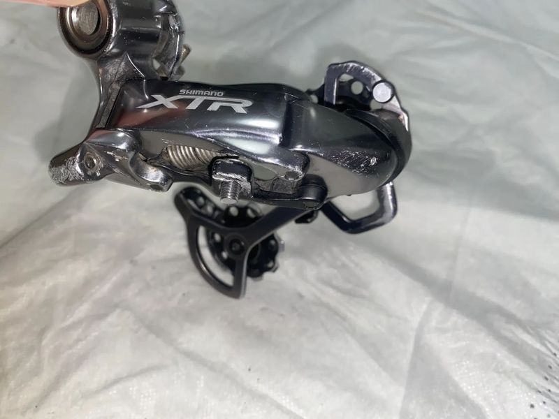 Shimano XTR inverzní pružina, alu kladky