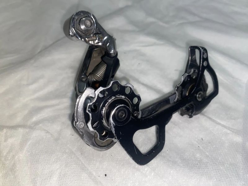 Shimano XTR inverzní pružina, alu kladky