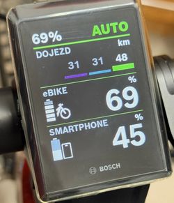 Bosch Kiox 500 displej