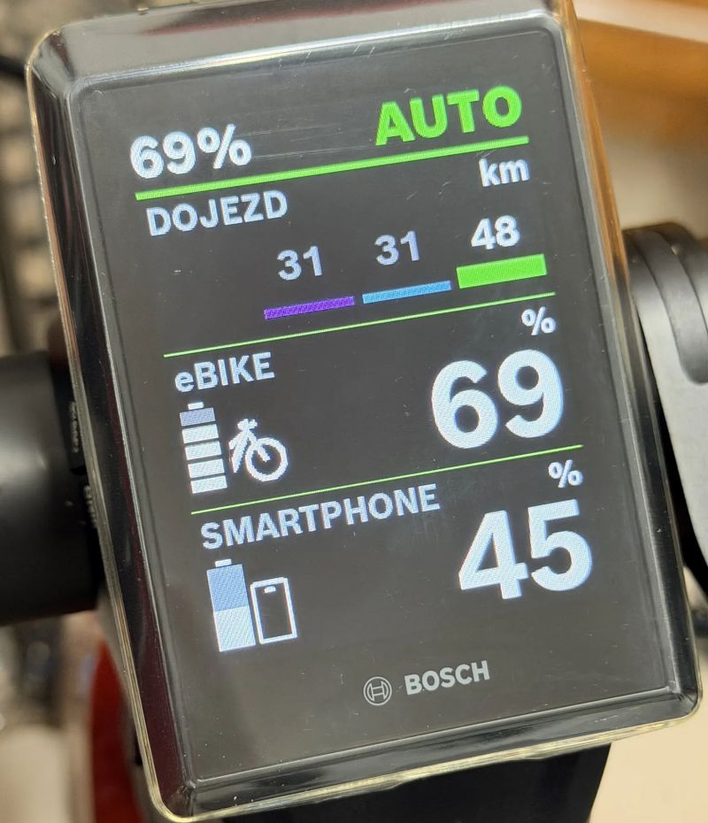 Bosch Kiox 500 displej