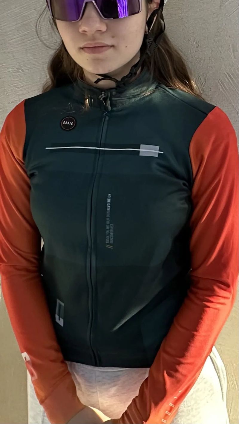 Gobik zateplený dres s dlouhým rukávem