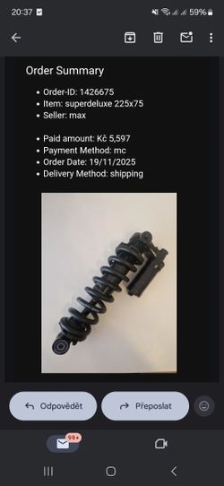 Rock Shox Super Deluxe Coil 225x75 Trunnion