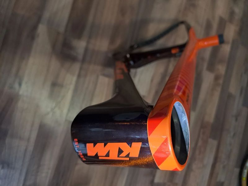 NOVÝ rámový set KTM Myroon Exonic Carbon / velikost M / 29er / UDH patka / NANO carbon - nejlehčí