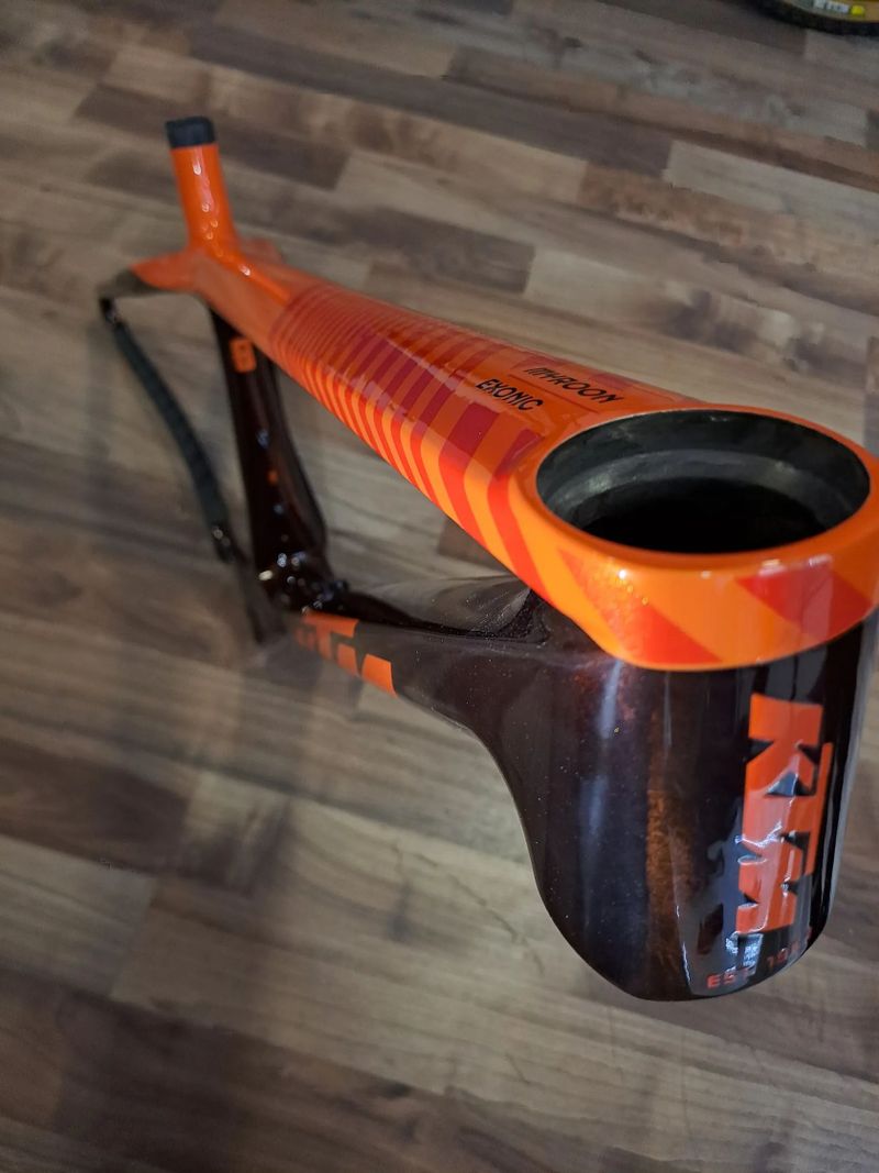 NOVÝ rámový set KTM Myroon Exonic Carbon / velikost M / 29er / UDH patka / NANO carbon - nejlehčí