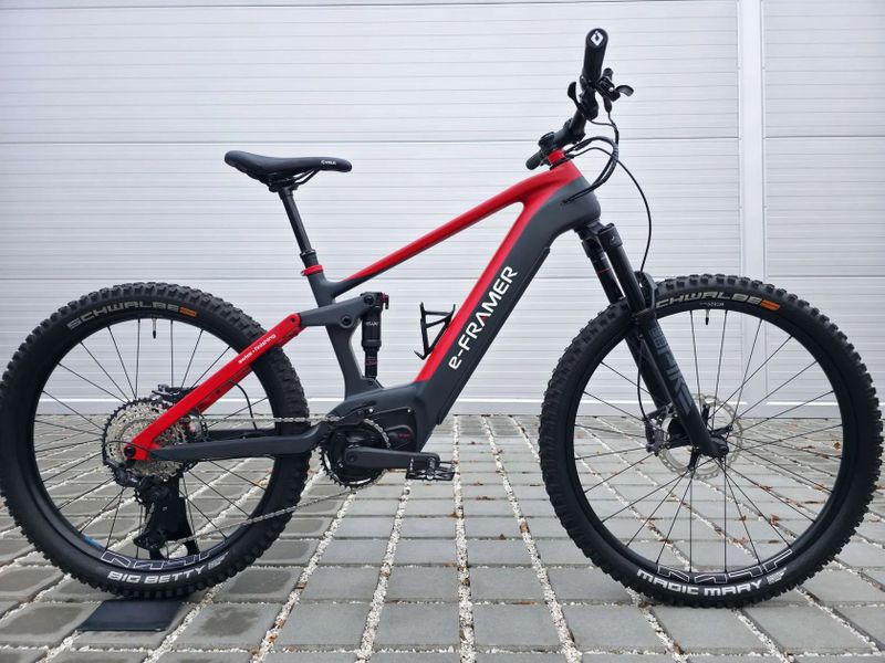 Elektrokolo E-Framer EIGER Carbon 2025 29" velikost L