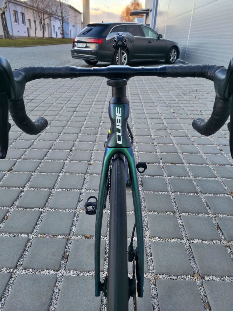 Silniční kolo Cube LITENING AERO C:68X goblin'n'yellow Carbon 2023 – velikost 52 (S)