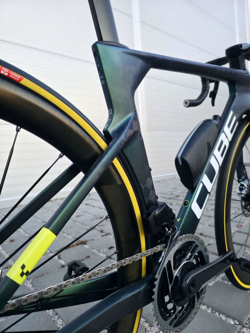 Silniční kolo Cube LITENING AERO C:68X goblin'n'yellow Carbon 2023 – velikost 52 (S)